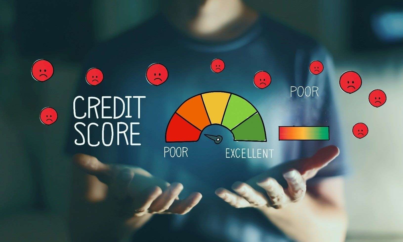 Man takes his bad credit score in his own hands