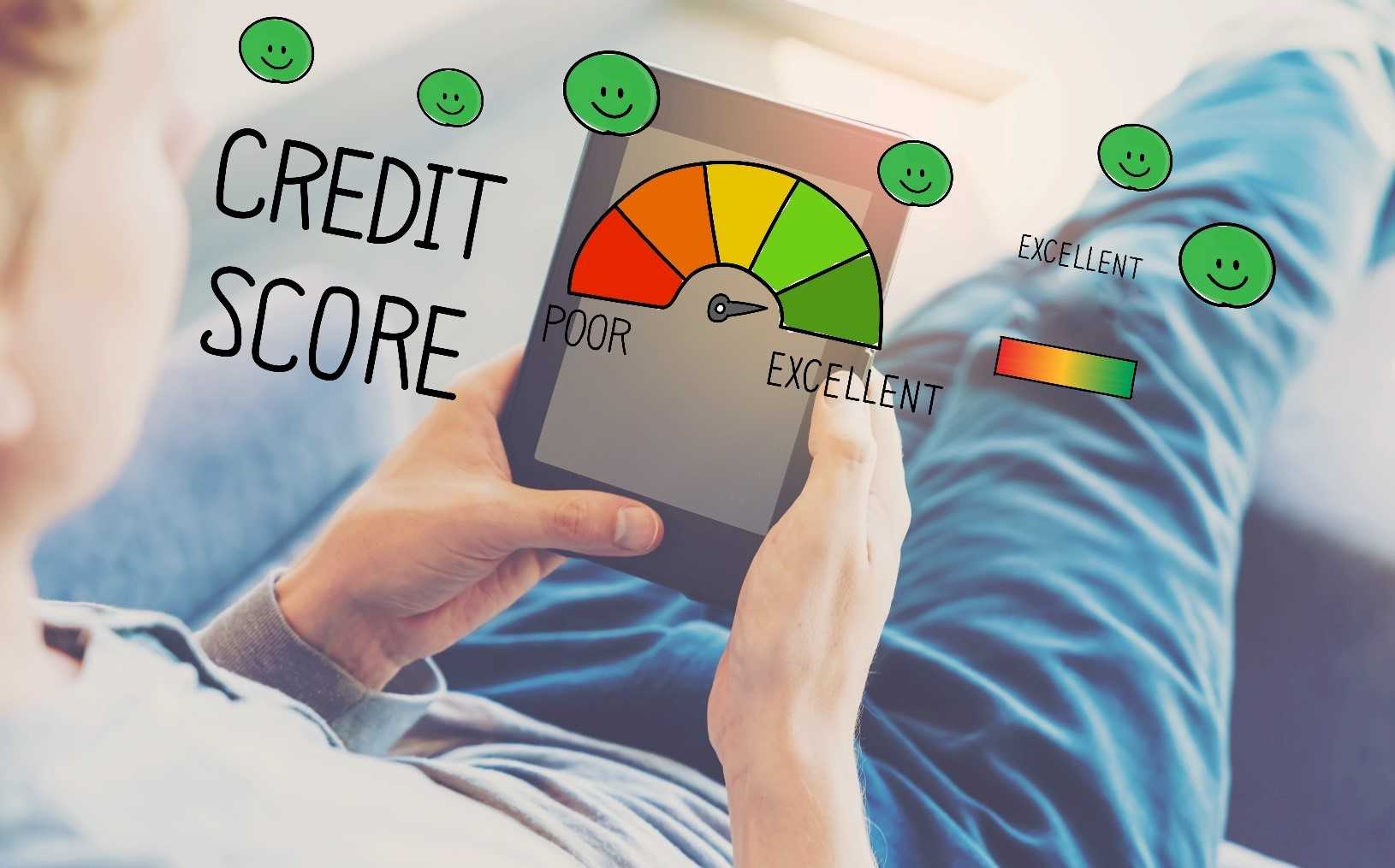 Man builds his credit score