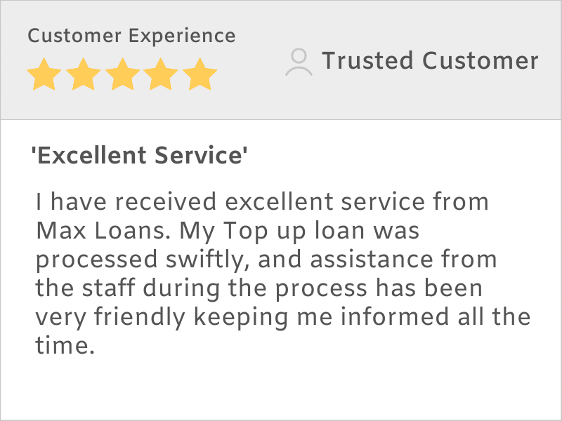Excellent service