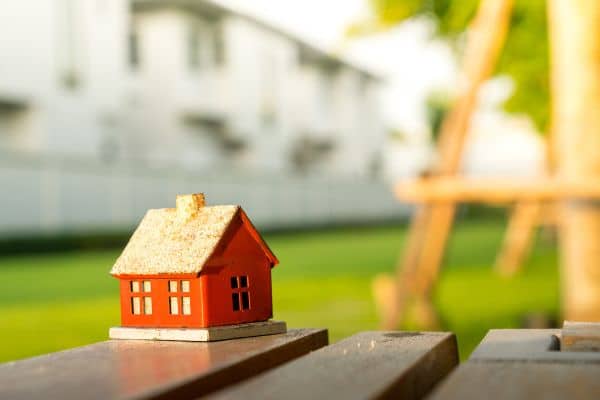 Tiny Home Model in the Backyard